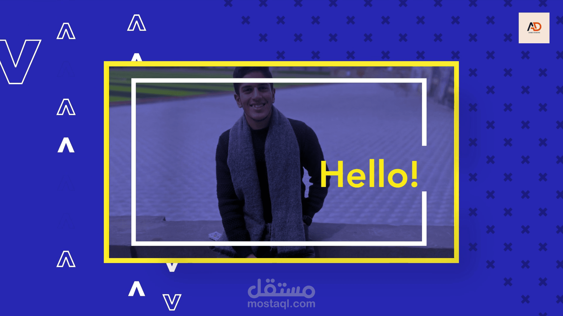 Motion graphic video