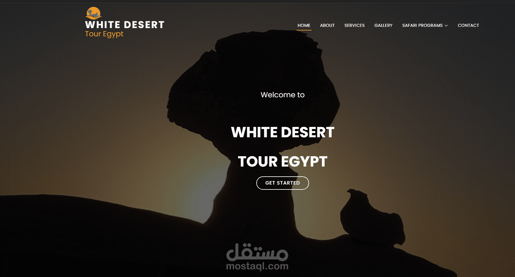 واجهة موقع ويب