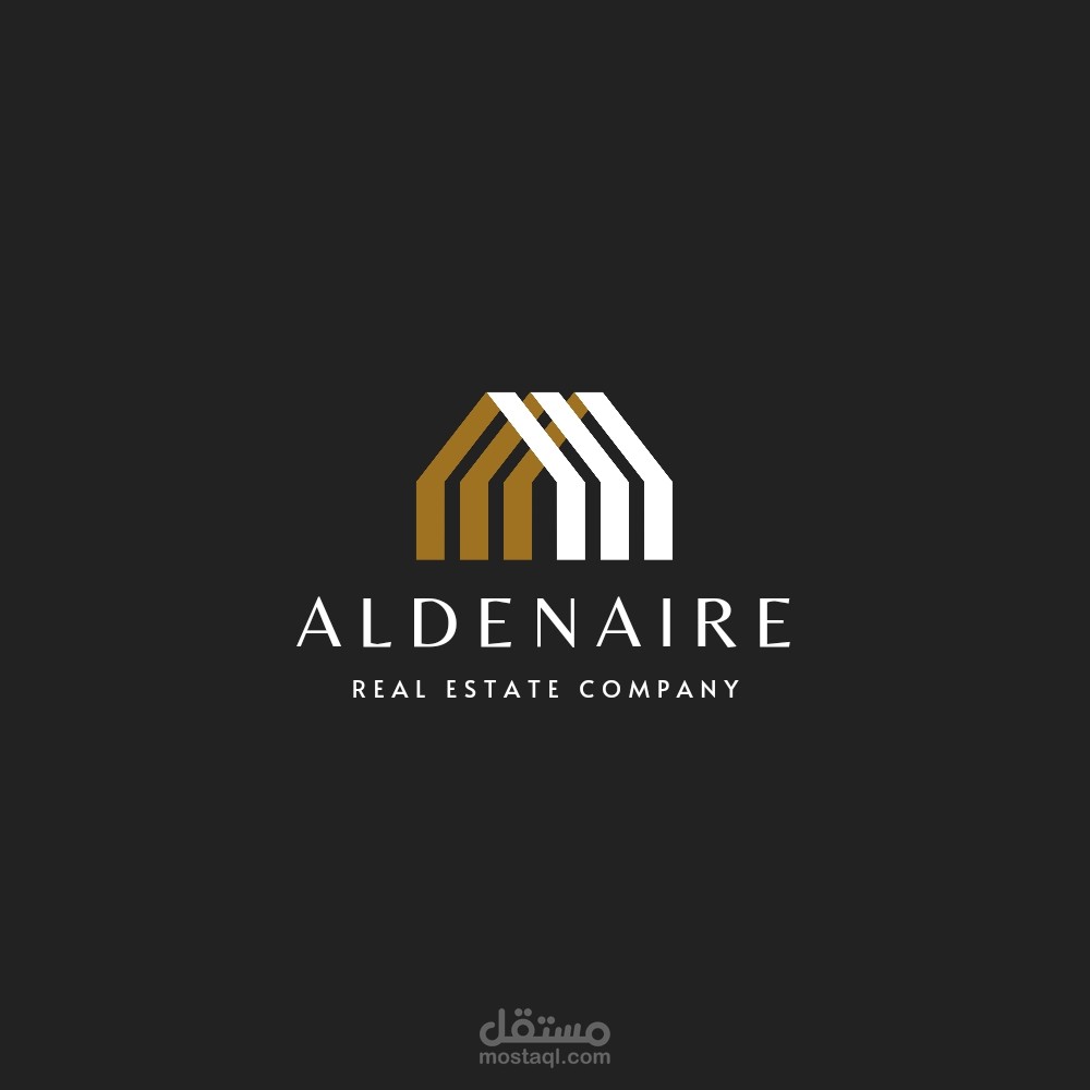 شعار مميز بسيط لشركه عقارات