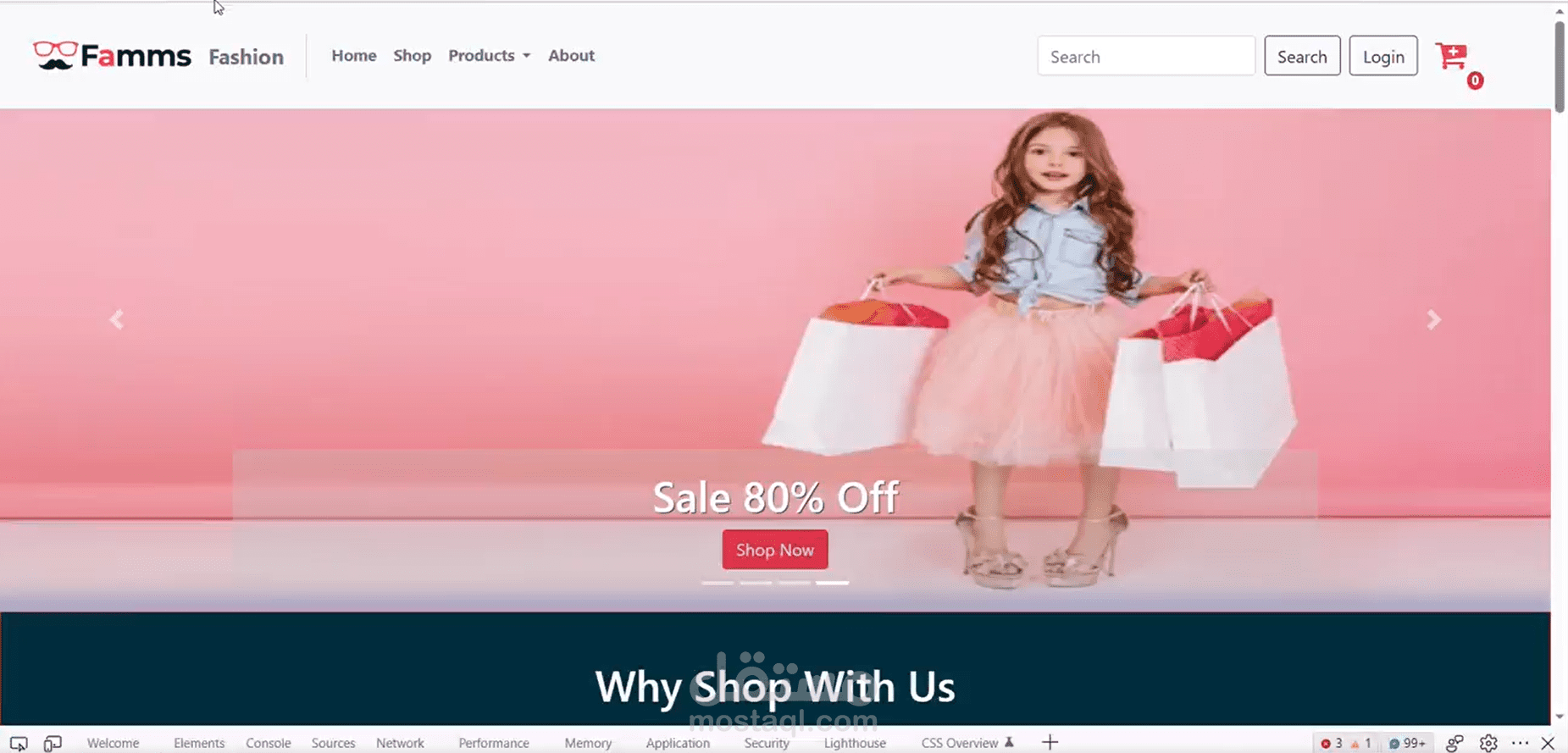 Ecommerce shopping-online (Famms)