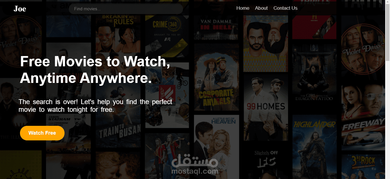 Web to watch films