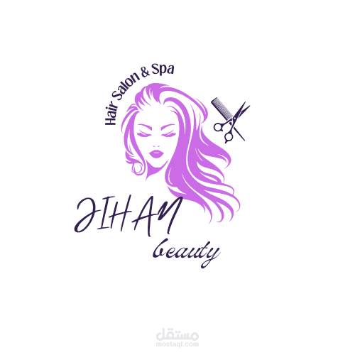 اعلان صالون تجميل وهمي