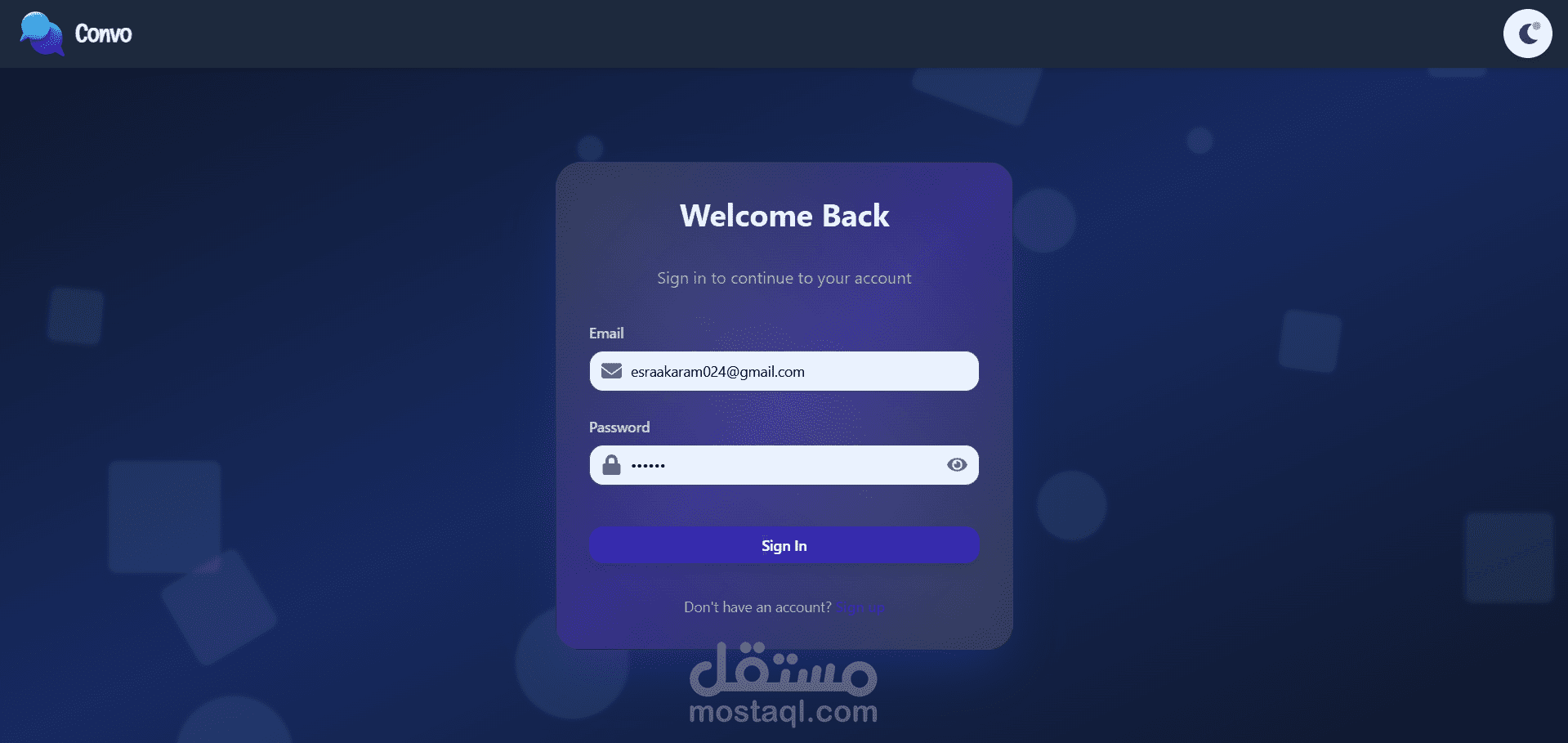 Real time chat app
