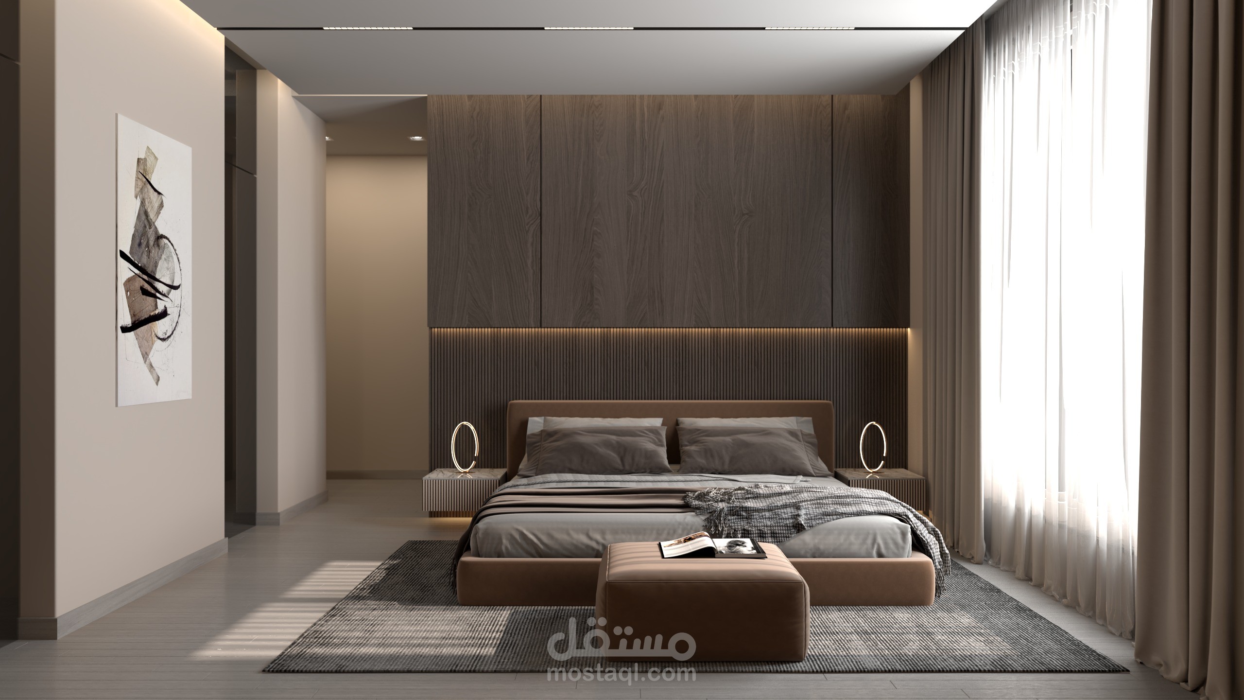 تصميم غرفة نوم ماستر