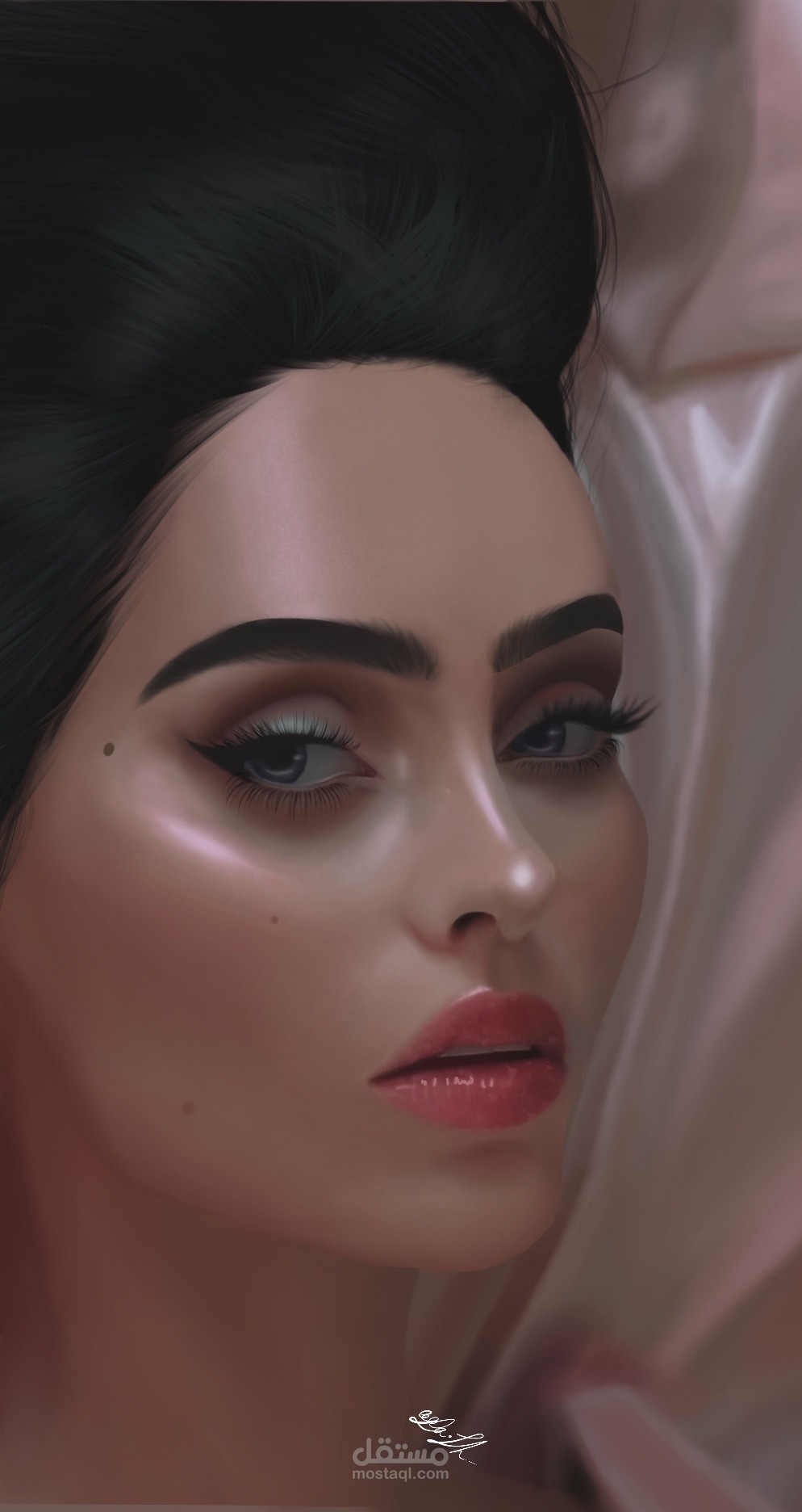 رسم بورتريت