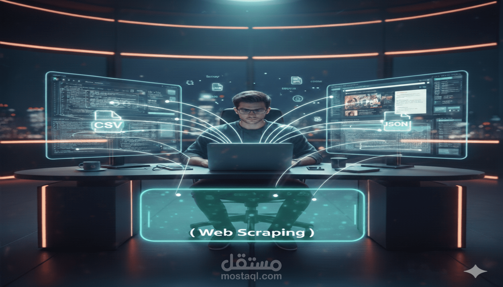 حلول متكاملة لاستخراج بيانات الويب وتنظيفها ( Web Scraping )