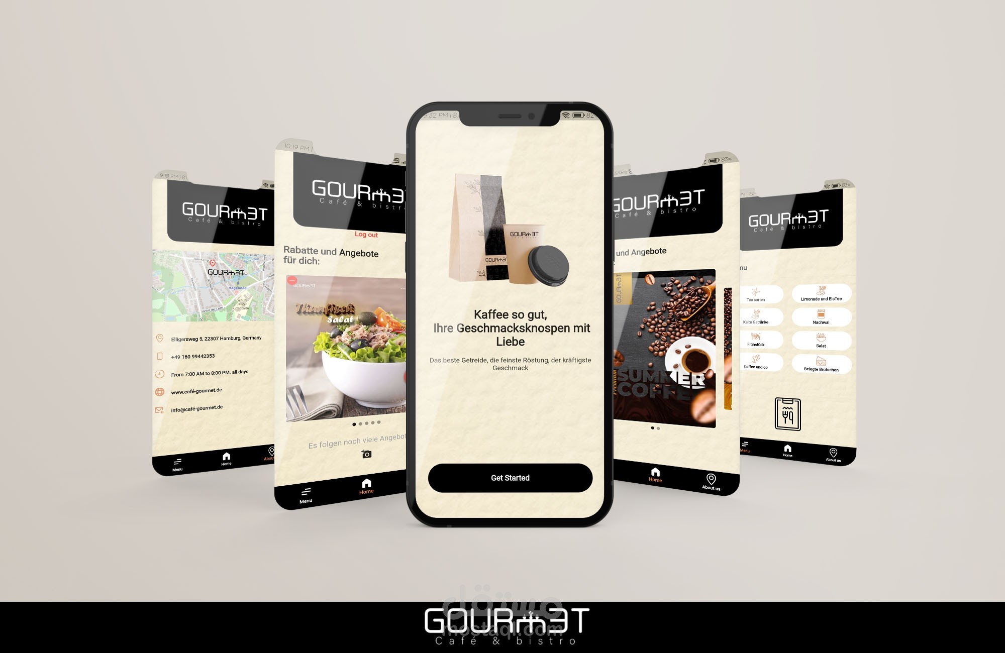 Gourmet Restaurant App