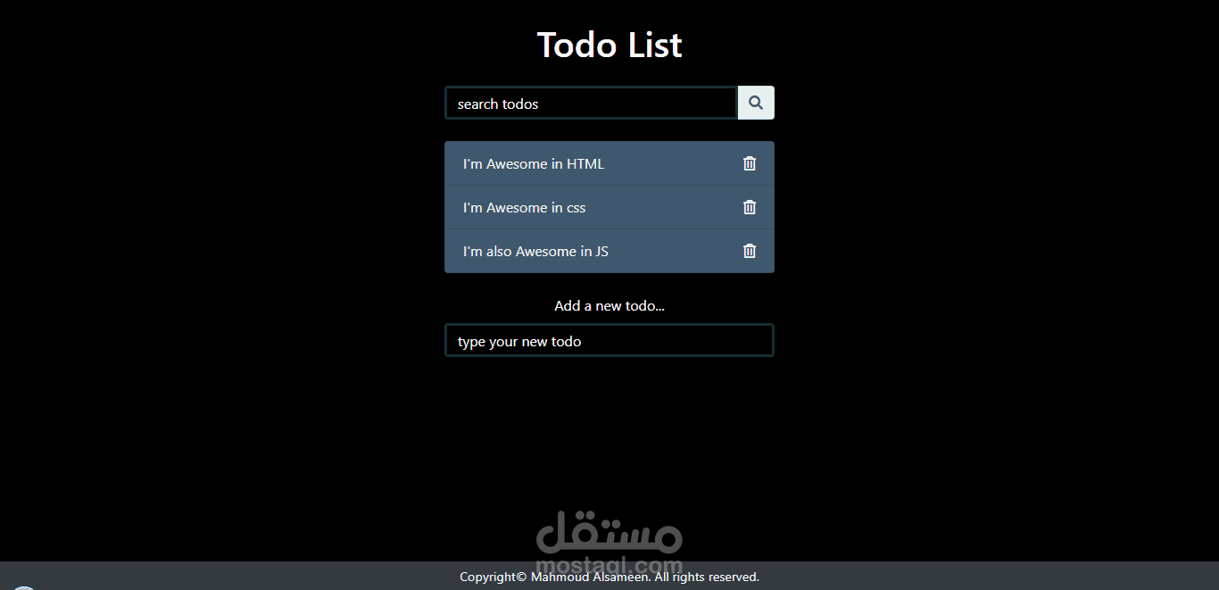 to do list
