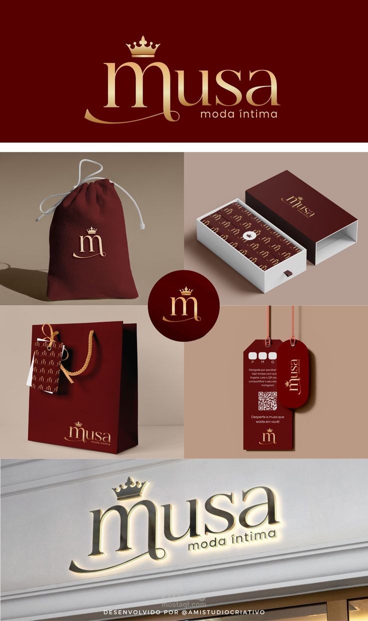 تصميم هوية بصرية لمحل مجوهرات