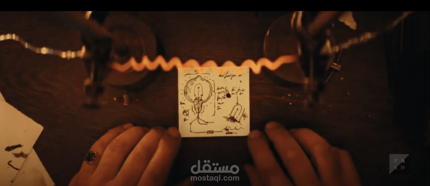 تصميم فيديو مع تعليق صوتي  بعنوان " الرؤية "