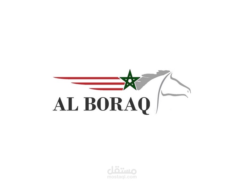 تصميم شعار القطار السريع "AL BORAQ"