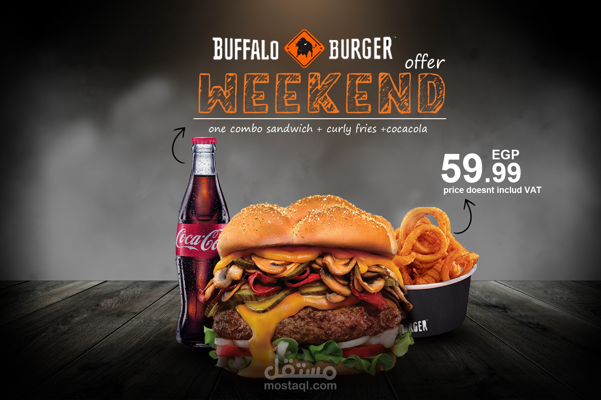 Buffalo burger Social media post