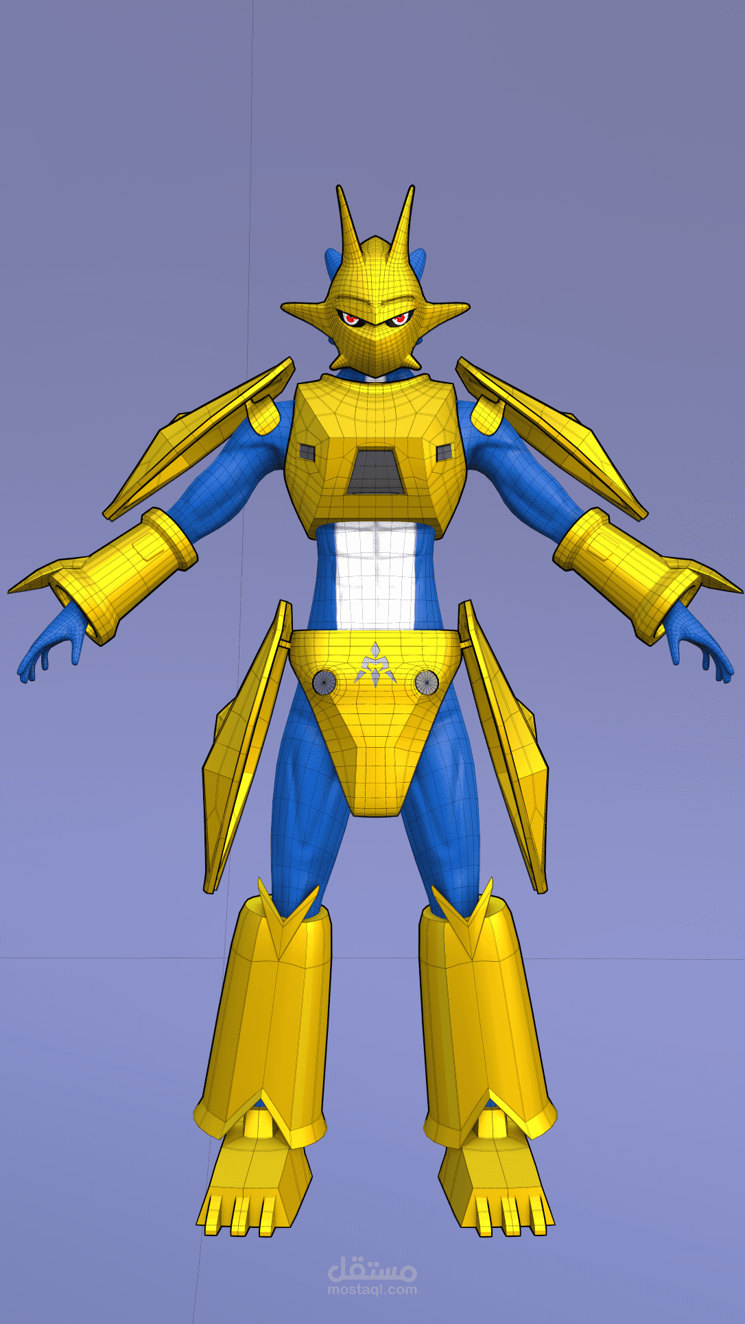 Magnamon 3d model
