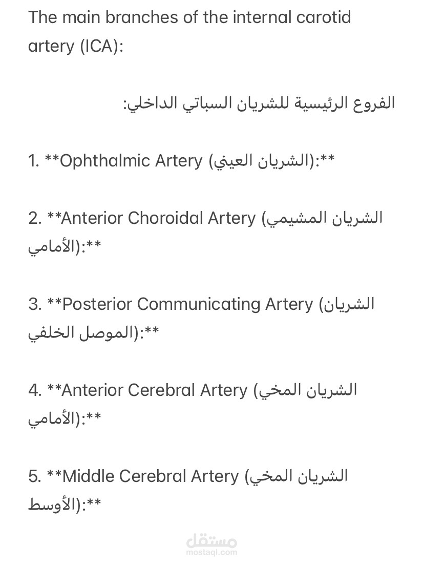كتابة معلومة طبية مع الترجمة للغة العربية