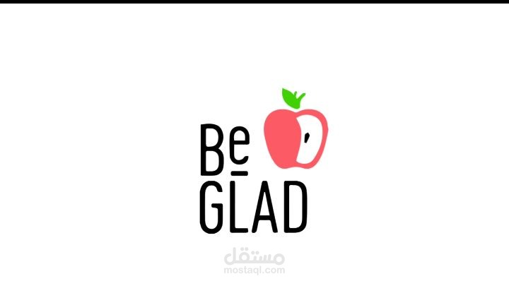 تحريك لوجو بإحترافية شعار be glad