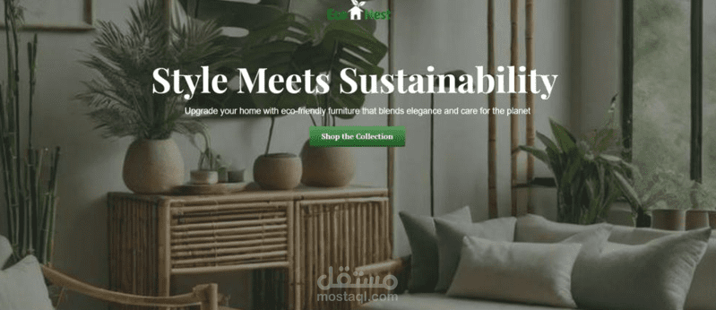 Eco Nest Landing Page