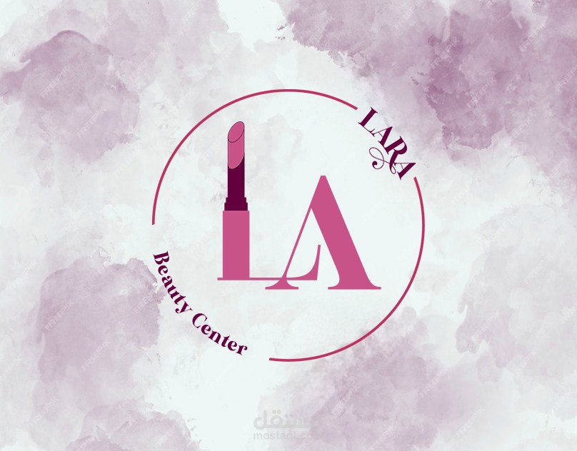 تصميم هوية بصرية كامله لمركز تجميل LARA