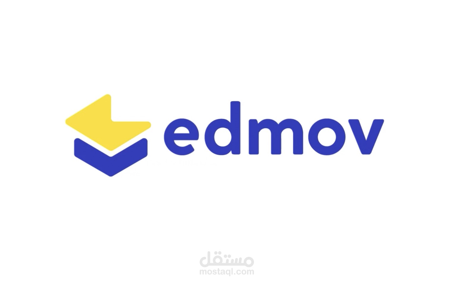 تحريك شعارة شركة edmov التعليمية