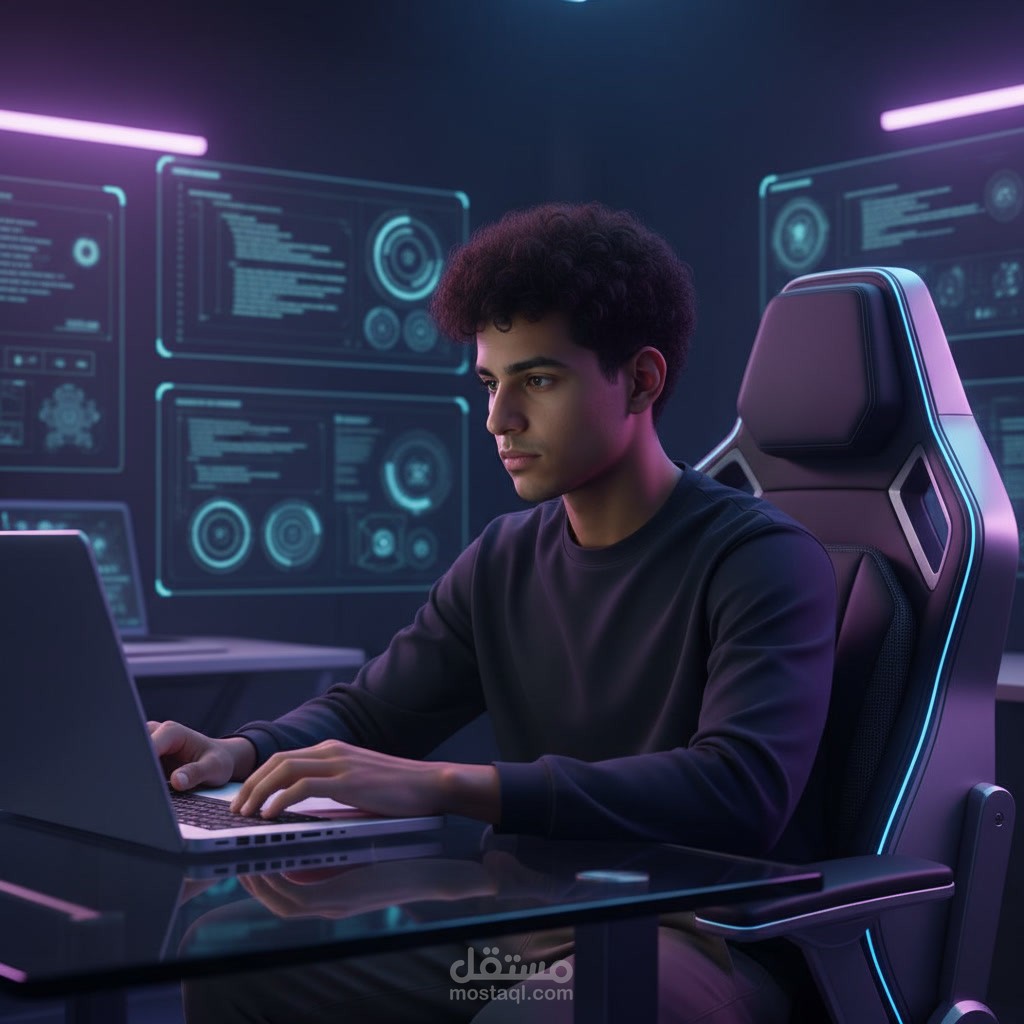 انشاء مقطع ai