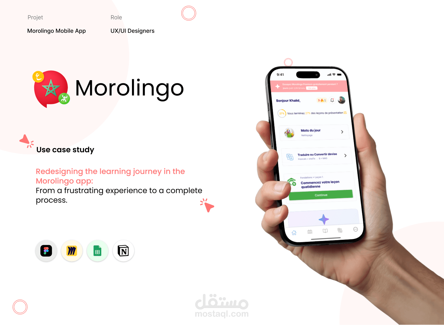 Redesigning the learning journey in the Morolingo app
