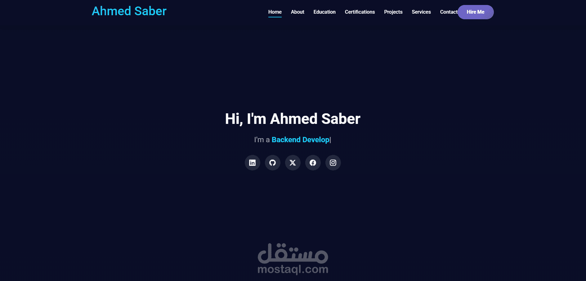 My  Portfolio Website