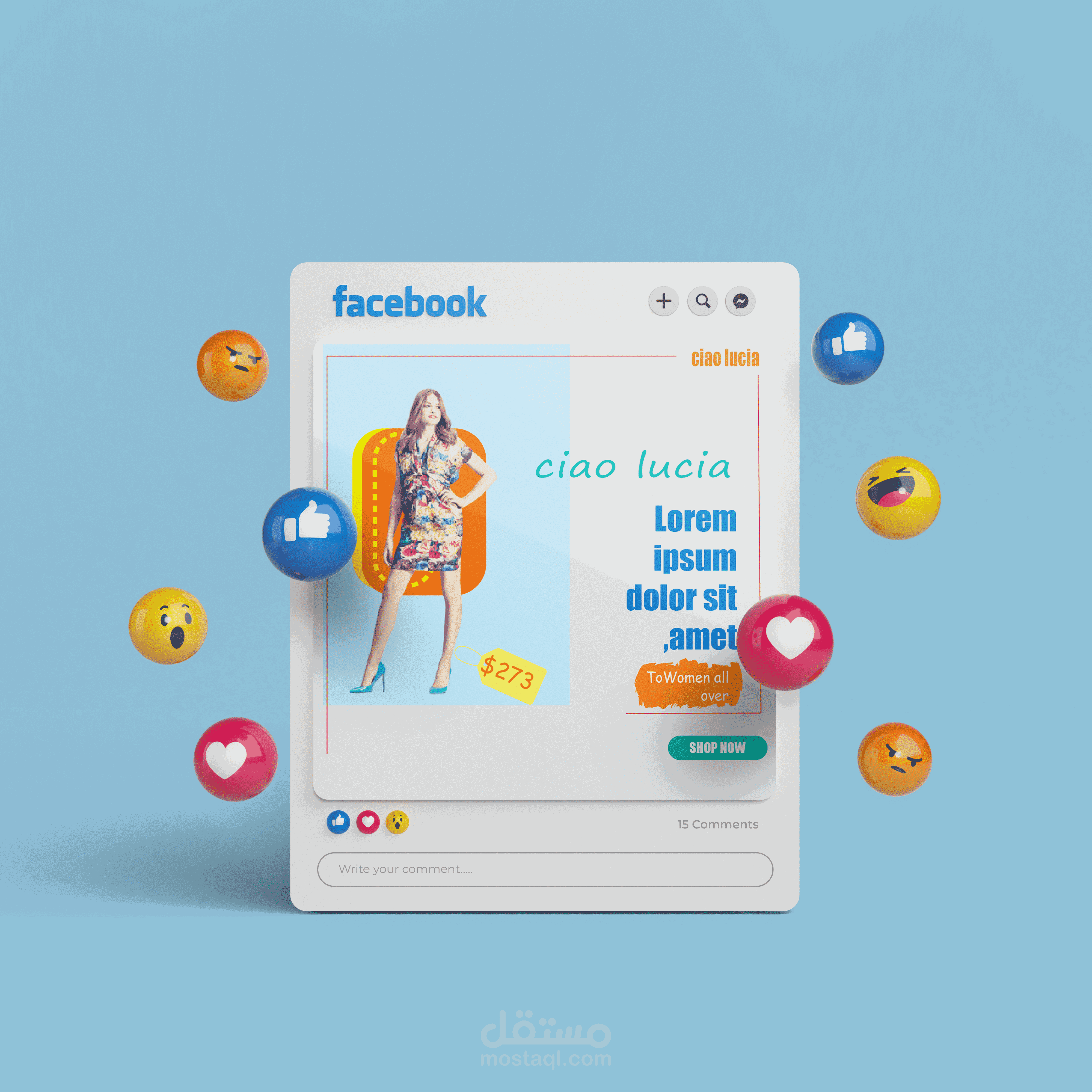 تصميم سوشيال ميديا واعلانات