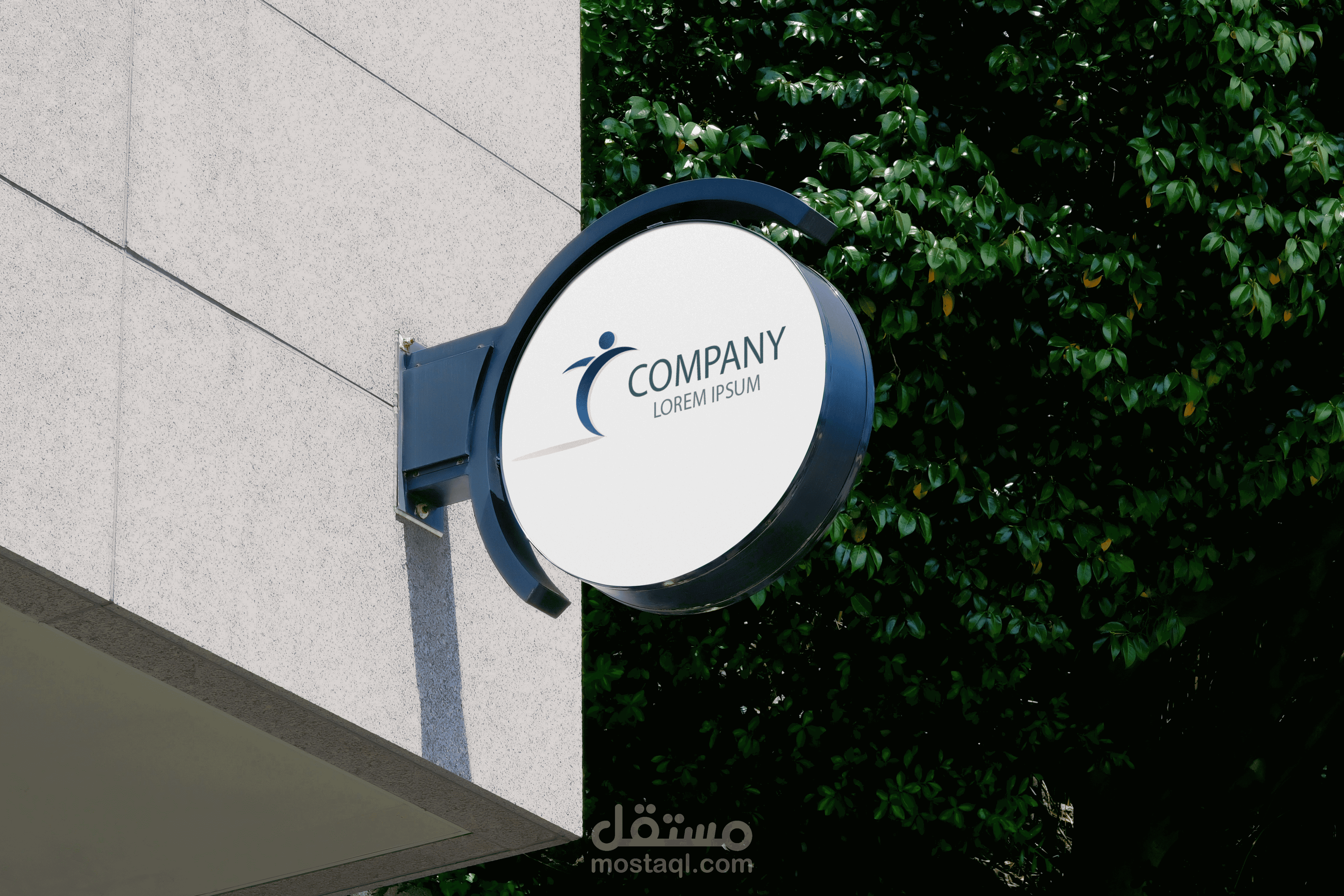 تصميم شعار وهوية بصرية احترافية مع عرض موك أب واقعي (Corporate Logo Design & Mockup)