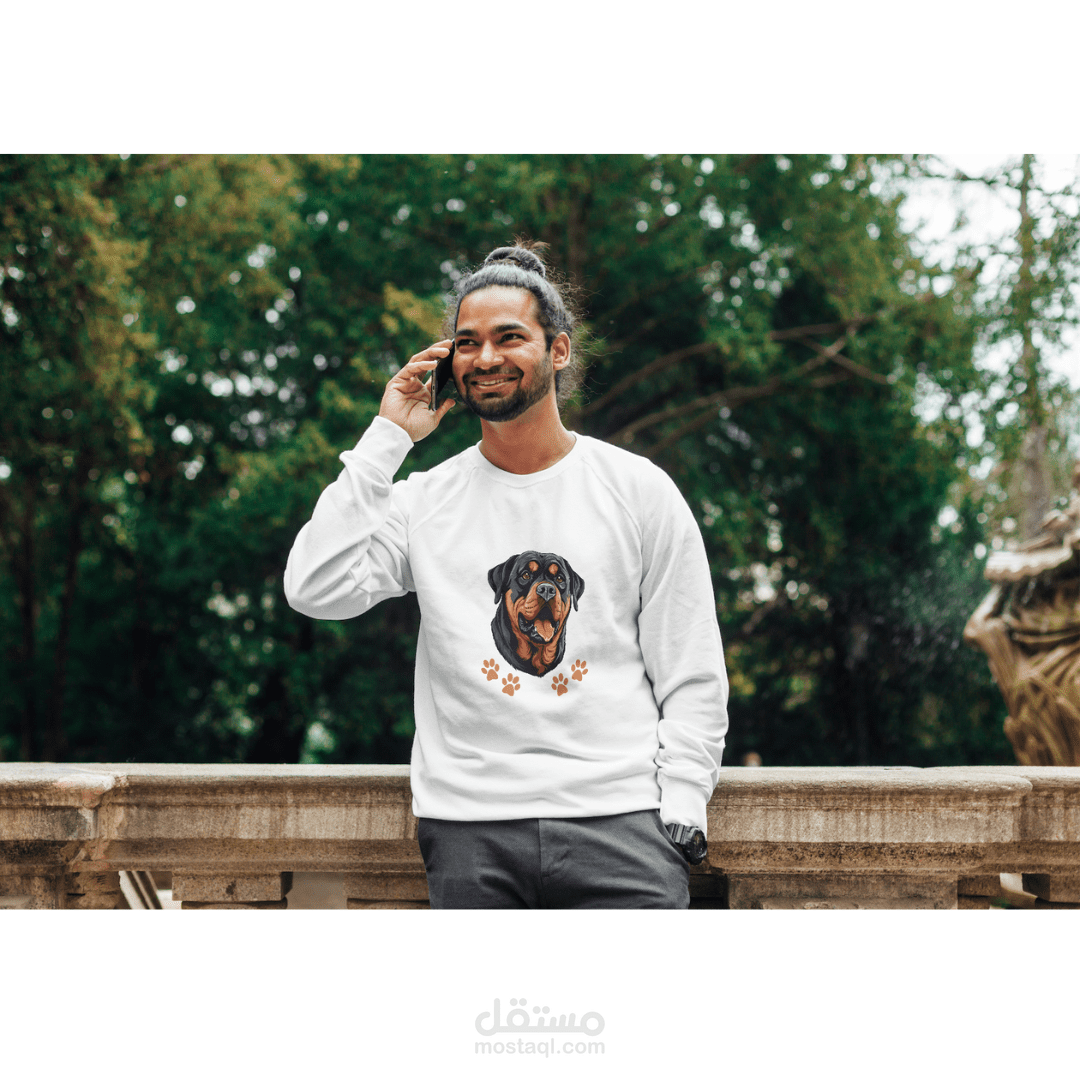 تصميم هودي للطباعه عند الطلب