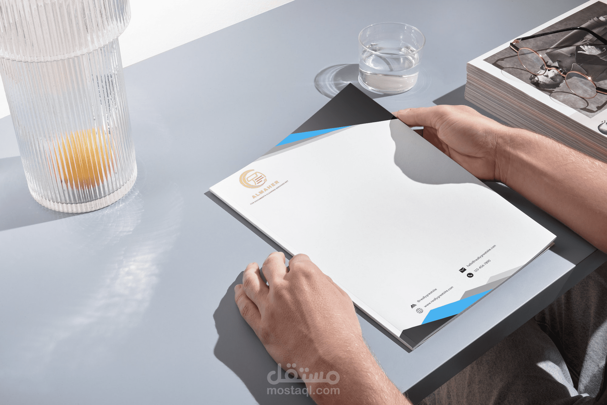 هيد ليتر لشركه الماهر