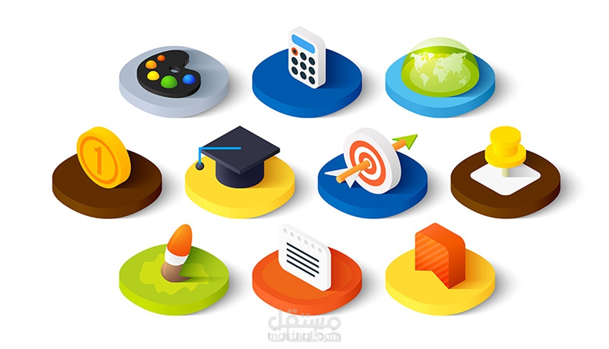 تصميم اشعارات وايقونات رااائعه