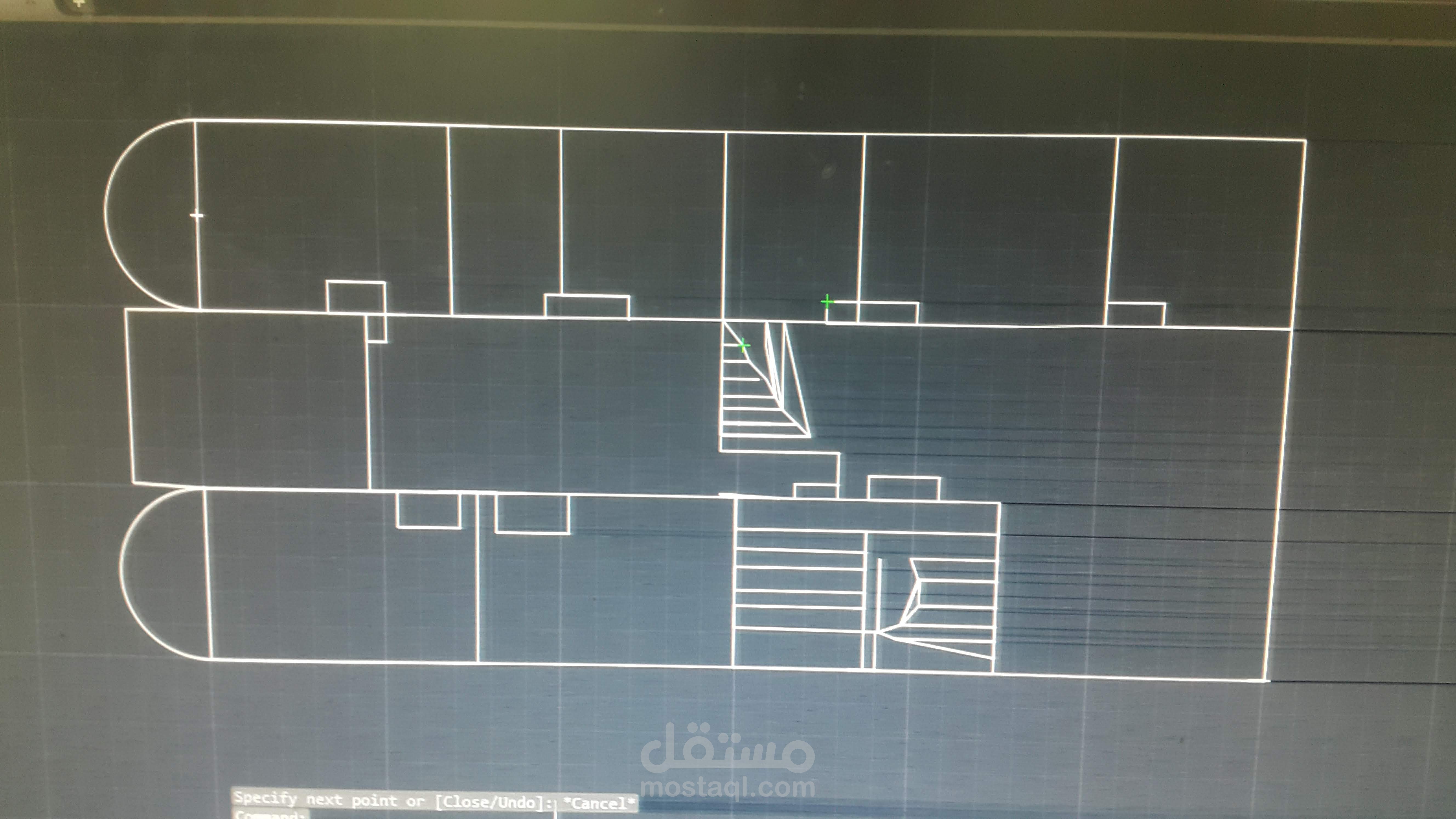 تصميم علي الاوتوكاد