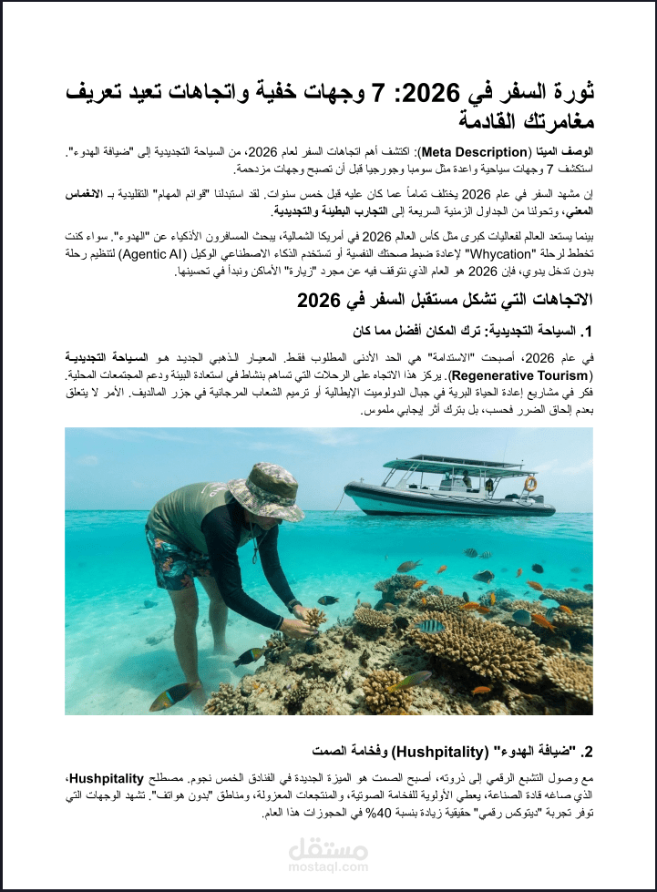 كتابة محتوى متوافق مع السيو