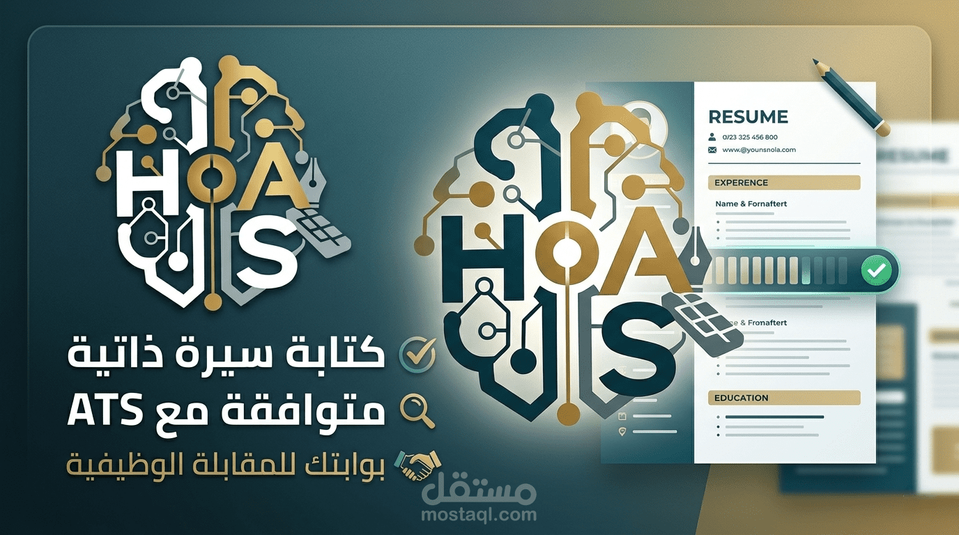 صياغة وكتابة سيرة ذاتية احترافية متوافقة مع أنظمة تتبع المتقدمين (ATS)