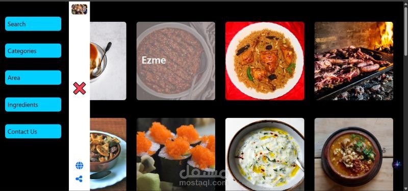 Food Recipes Explorer – تطبيق لاستكشاف وصفات الطعام