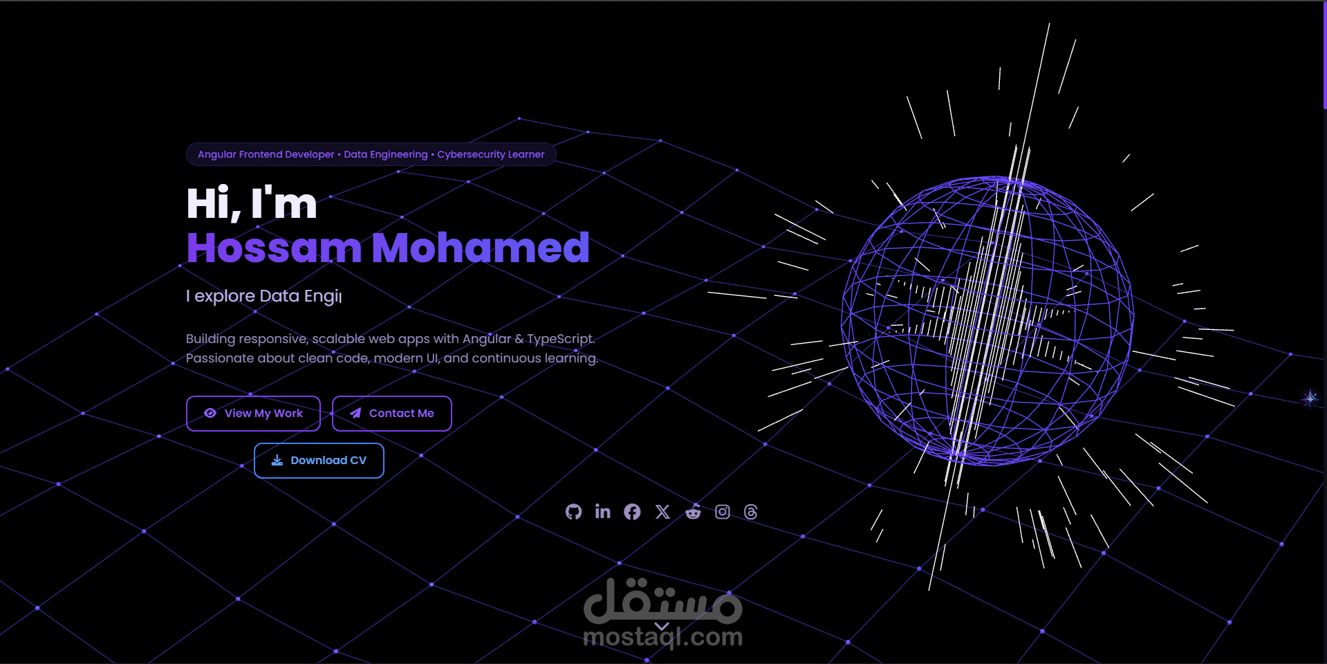 Portfolio Website – Web Developer