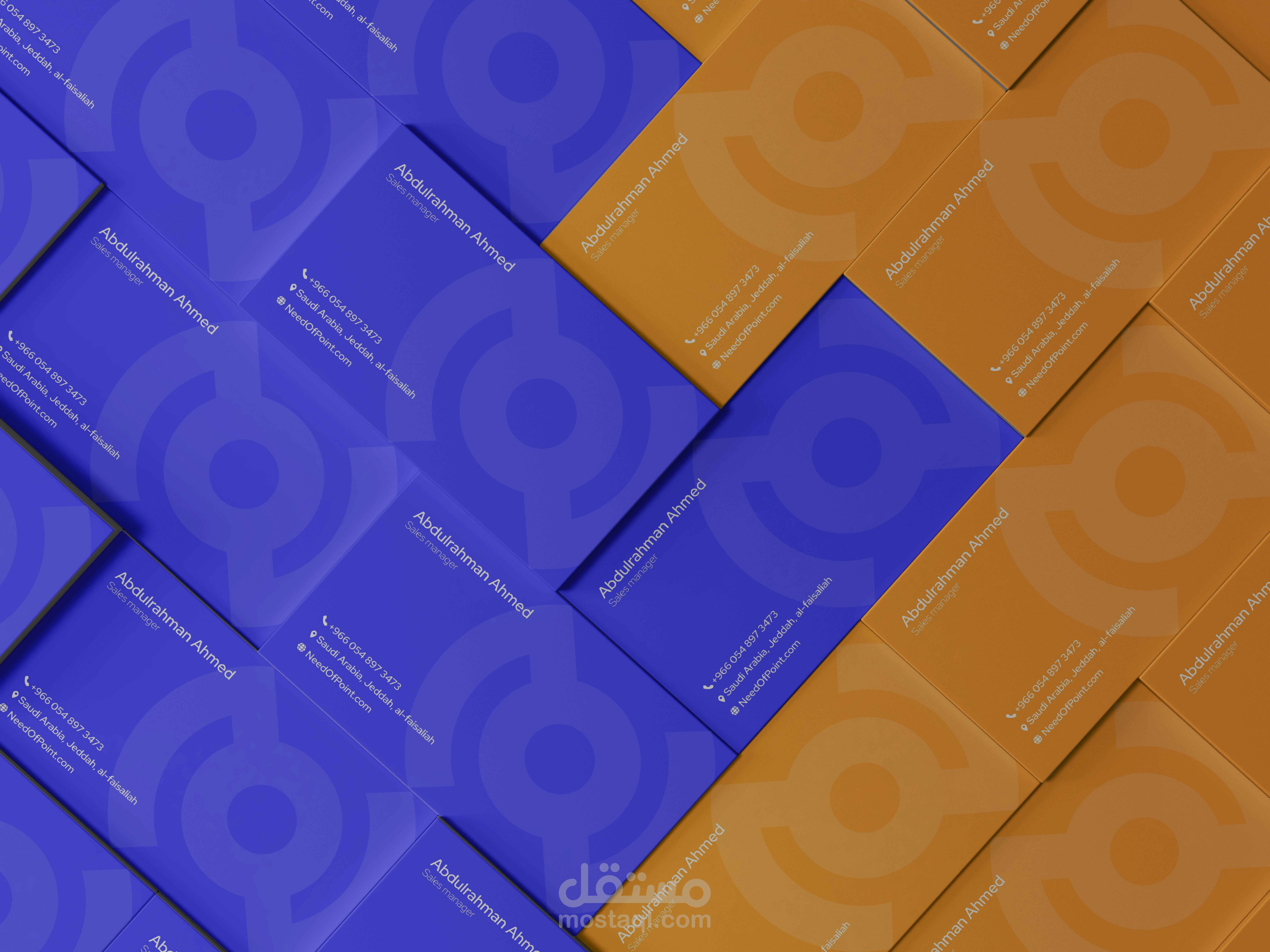 تصميم هوية بصرية لصالح Need of point