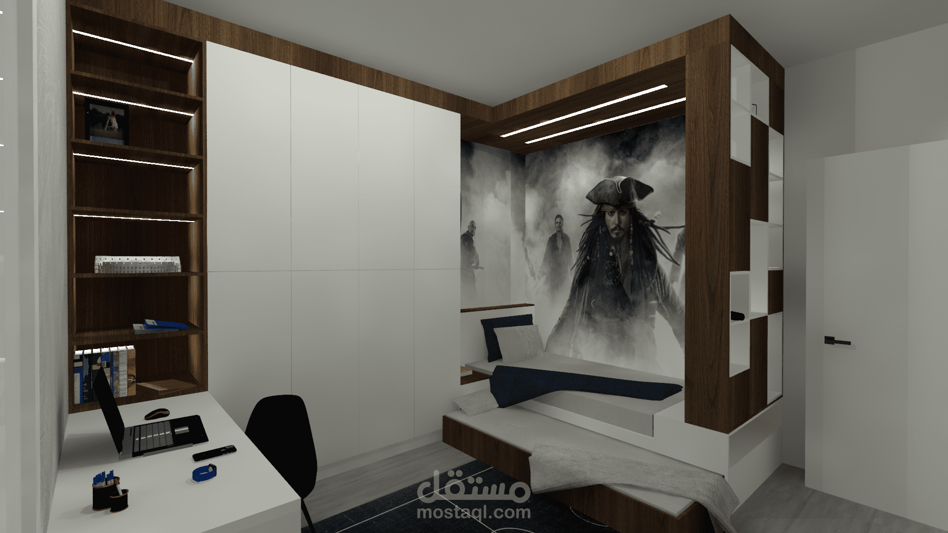 تصميم غرف نوم مخصصة للاطفال