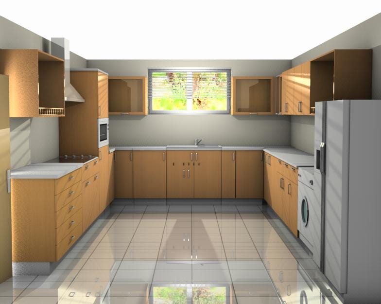 تصميم مطبخ