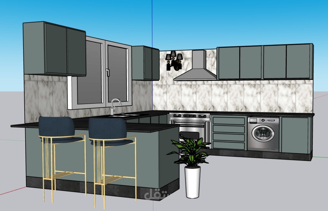 تصميم مطبخ