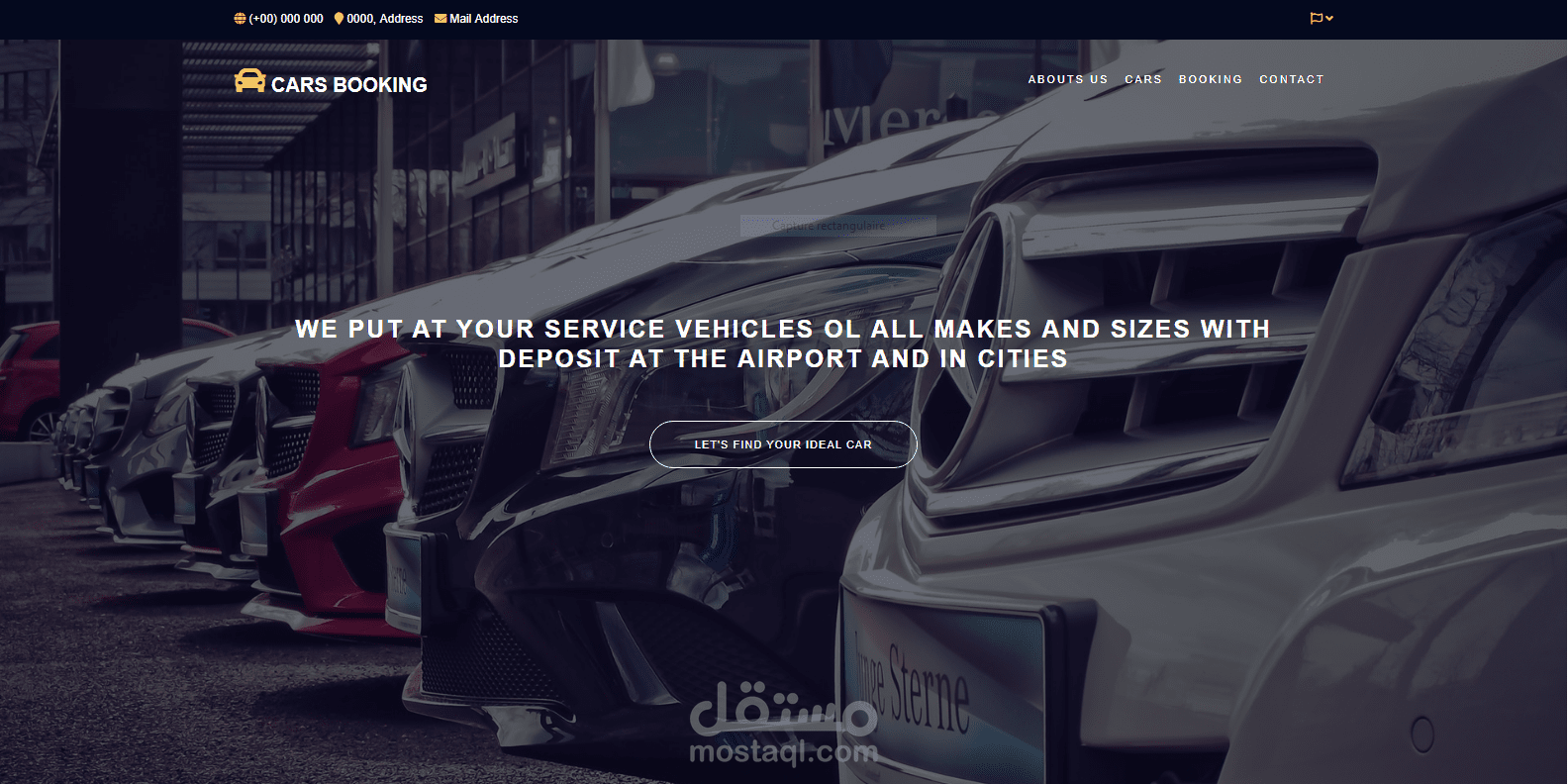 موقع شركة كراء سيارات
