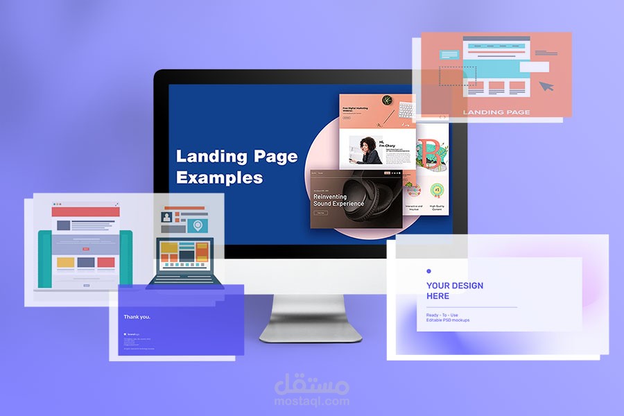 landing page