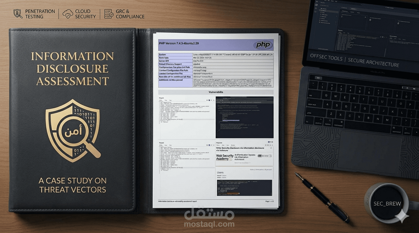 تقييم أمني شامل لثغرات كشف البيانات