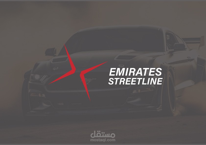 تصميم شعارlogo وهوية بصرية كاملة لكروب سيارات رياضيه