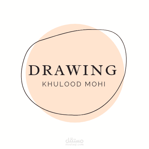 لوجو لكورس رسم وتلوين