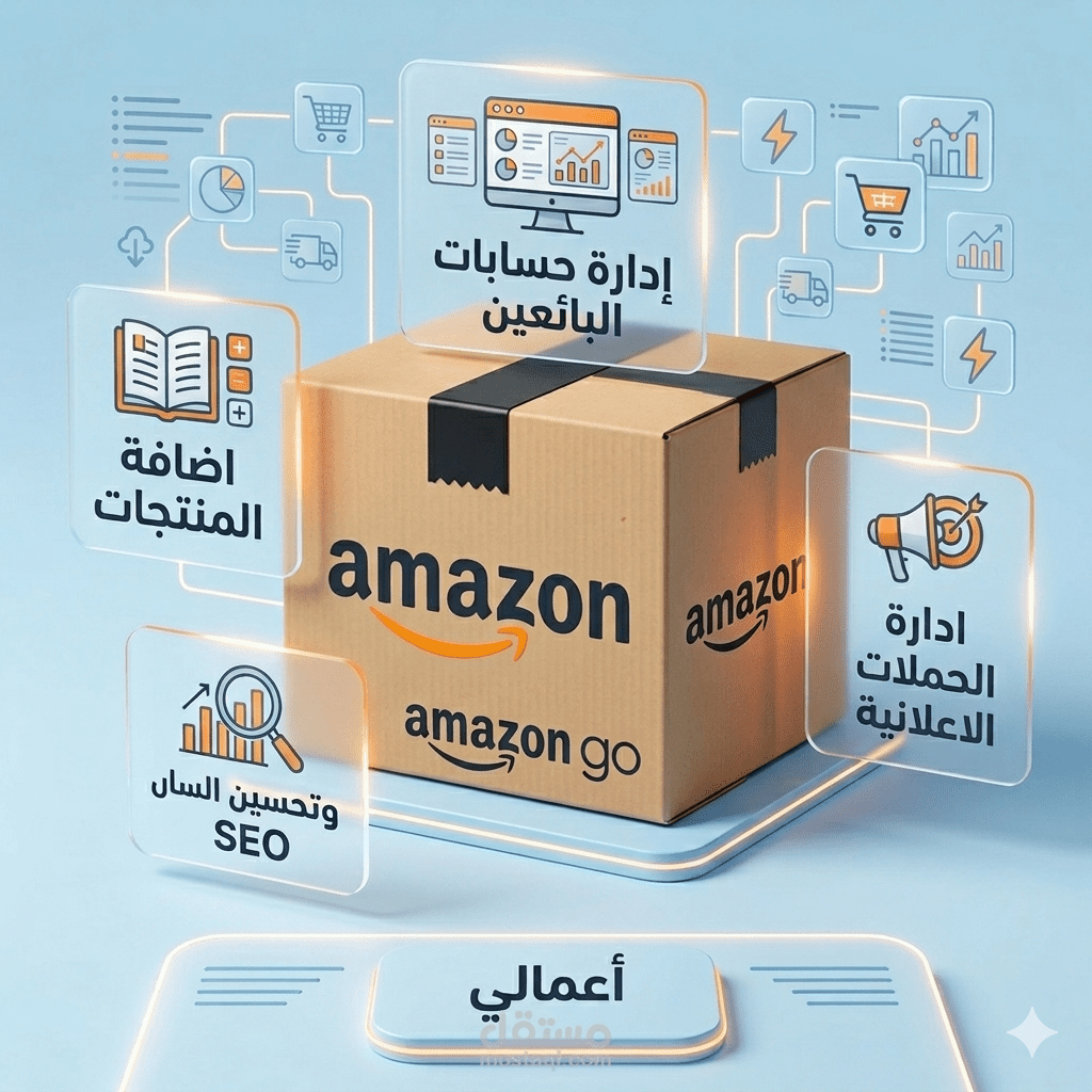 ادارة شاملة لحسابات البائعين في Amazon.sa