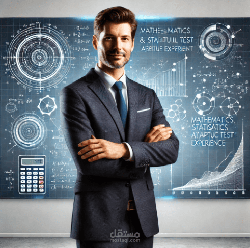 محاضر رياضيات وإحصاء وقدرات – خبرة أكاديمية وعملية متميزة!