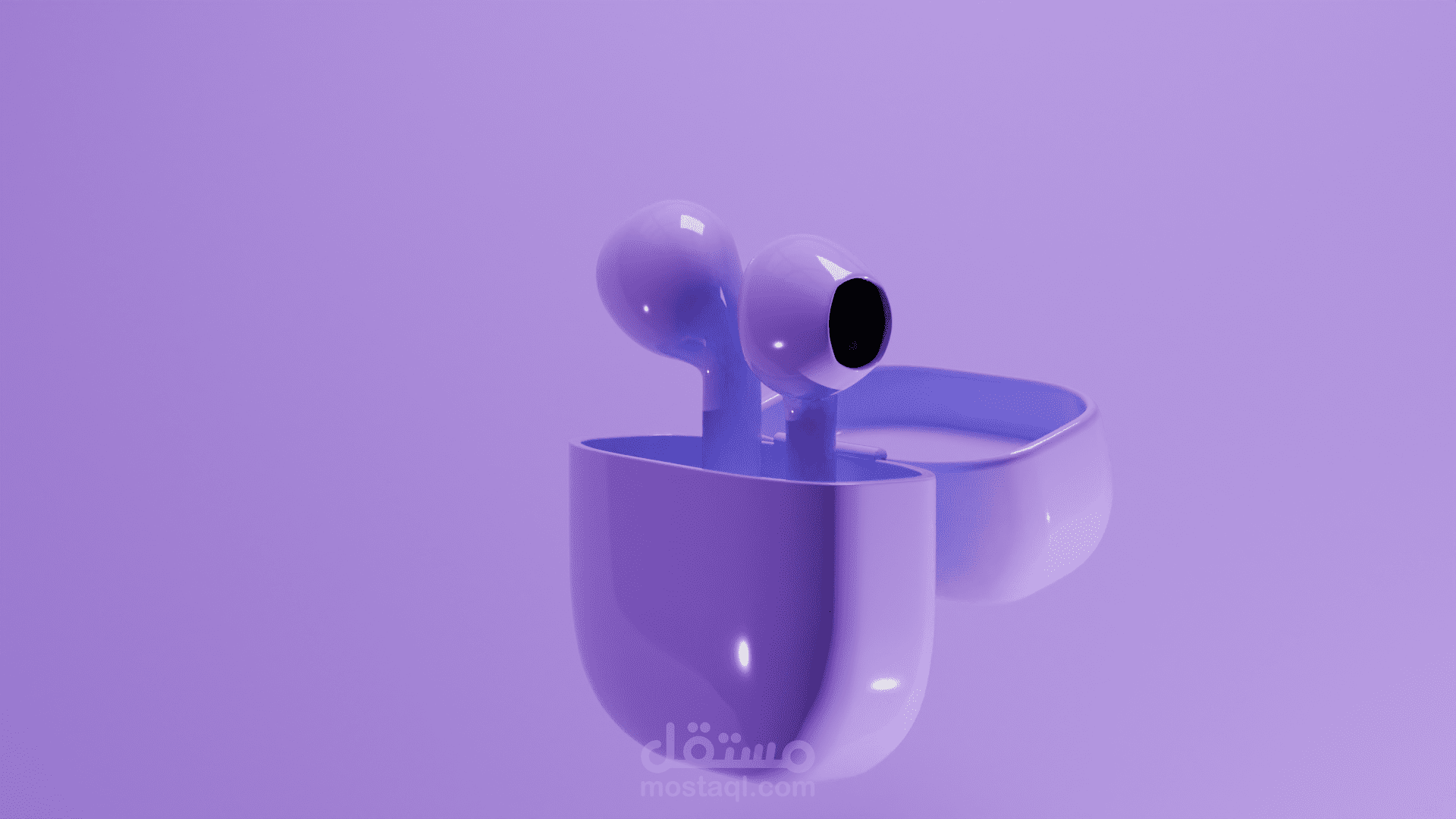 سماعات لاسلكية عصرية بتصميم أنيق