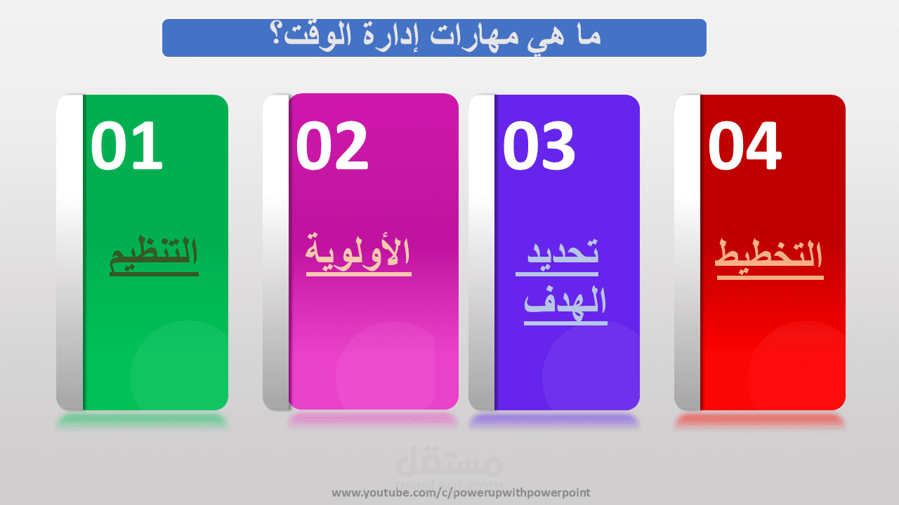 تصميم عرض باوربوينت وانفوجراف بشكل احترافى