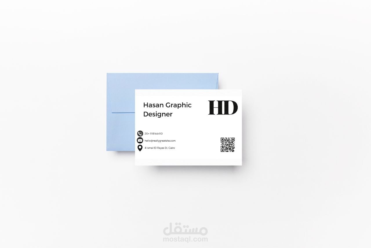 تصميم بطاقة شخصية