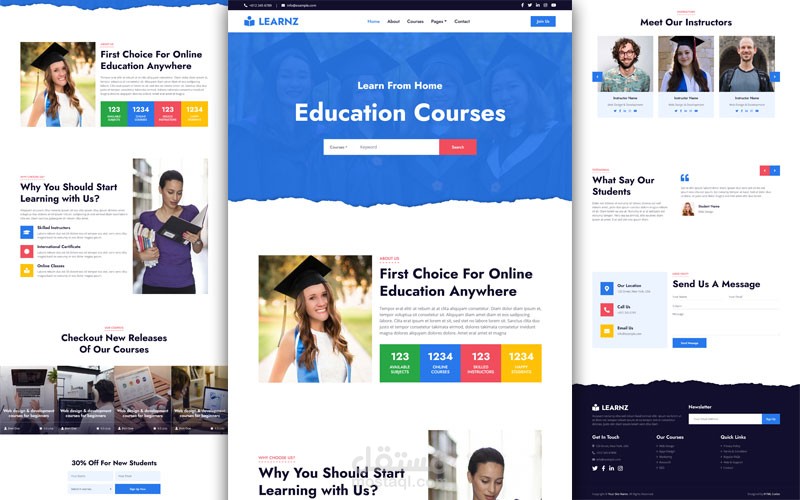 School website design